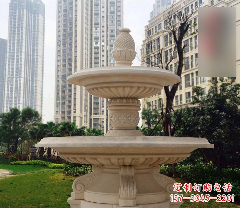 嘉兴专业定制石雕喷泉雕塑