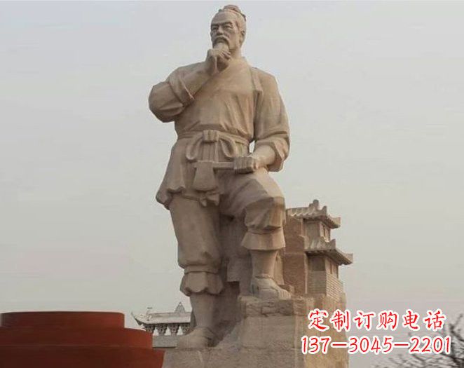 嘉兴重拾古代风采，中领雕塑打造高贵的鲁班雕塑