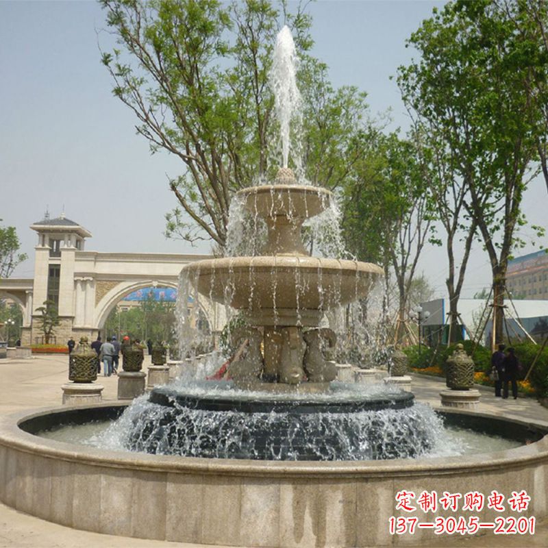 嘉兴石雕音乐喷泉