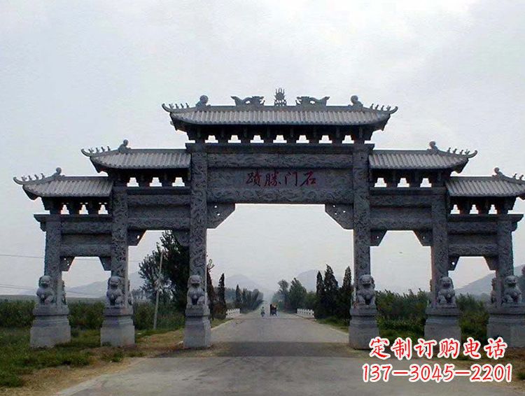 嘉兴石牌坊 斗楼