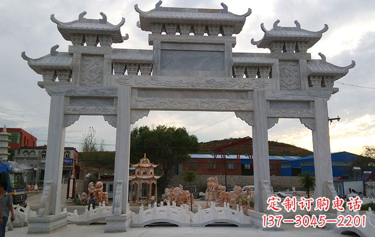 嘉兴石牌坊雕刻