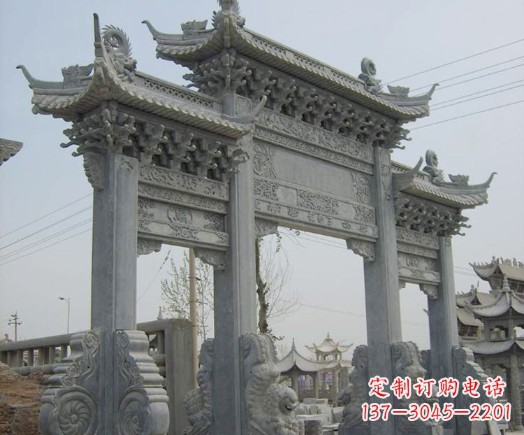 嘉兴石牌坊与石牌楼