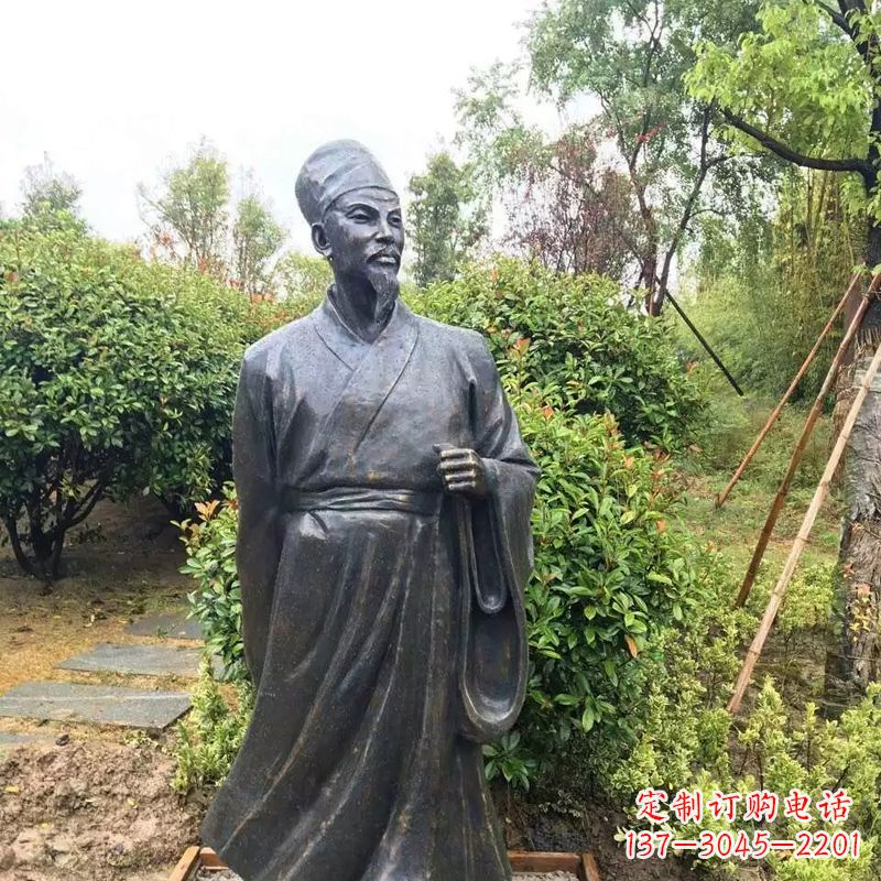嘉兴苏东坡铸铜历史文化名人雕像