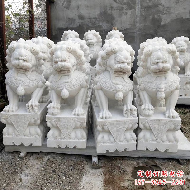 嘉兴天安门狮子雕塑