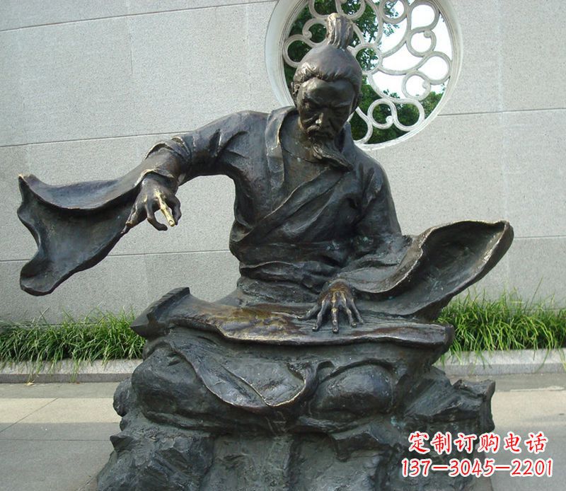 嘉兴铜雕弹钢琴
