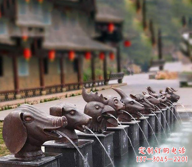 嘉兴铜雕喷泉