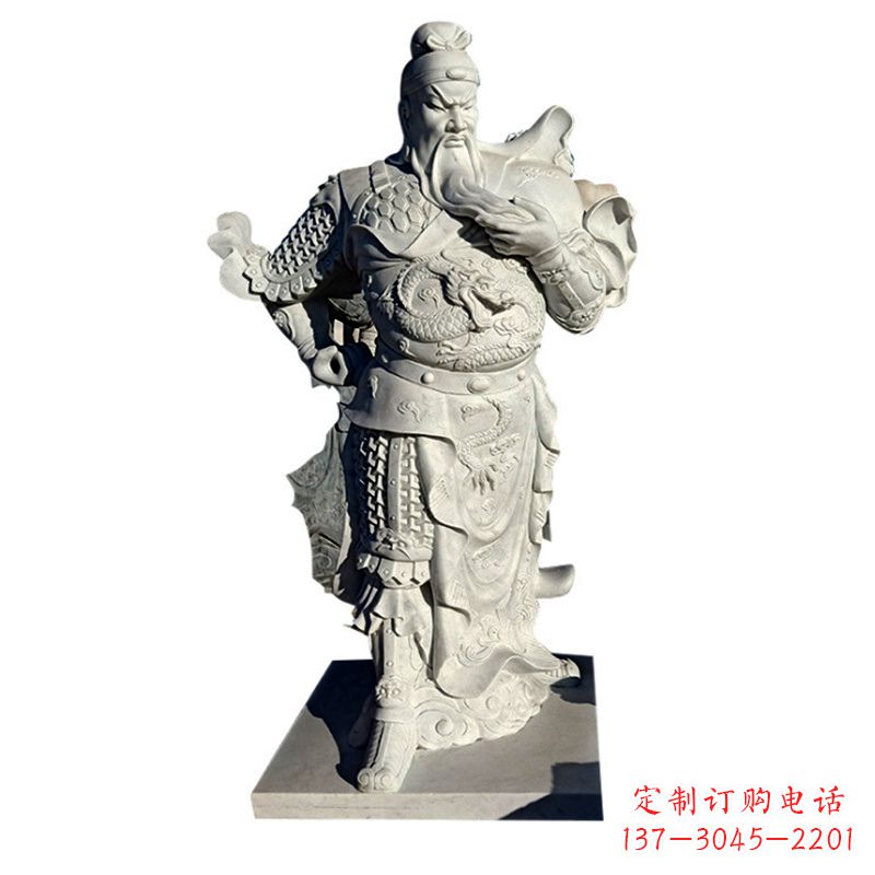 嘉兴武财神关羽石雕
