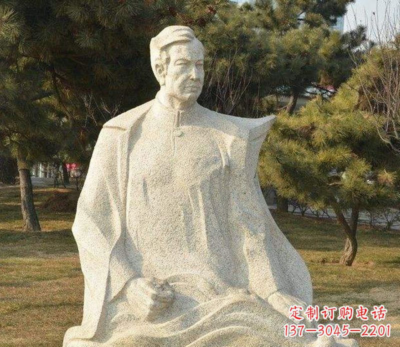 嘉兴冼星海音乐名人石雕