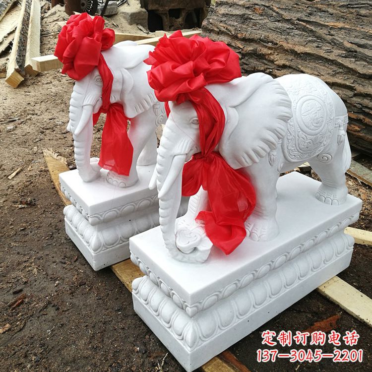 嘉兴现代石雕大象
