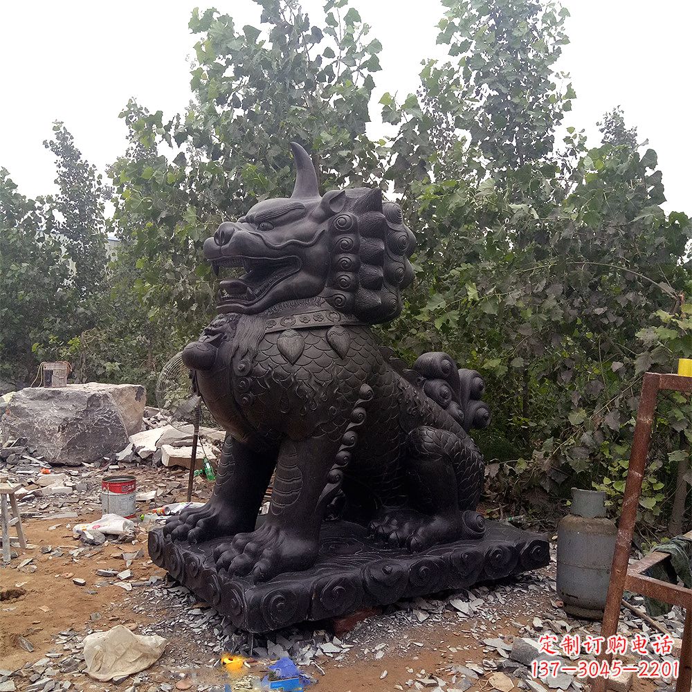 嘉兴獬豸铸铜雕塑