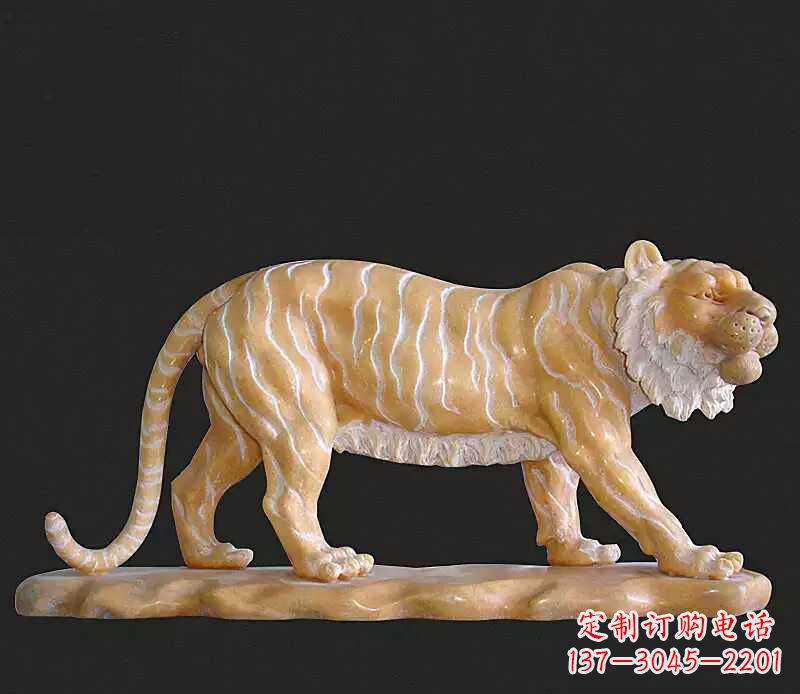 嘉兴行走老虎石雕动物雕塑