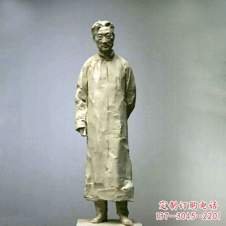 嘉兴徐悲鸿雕塑像石雕历史名人雕像