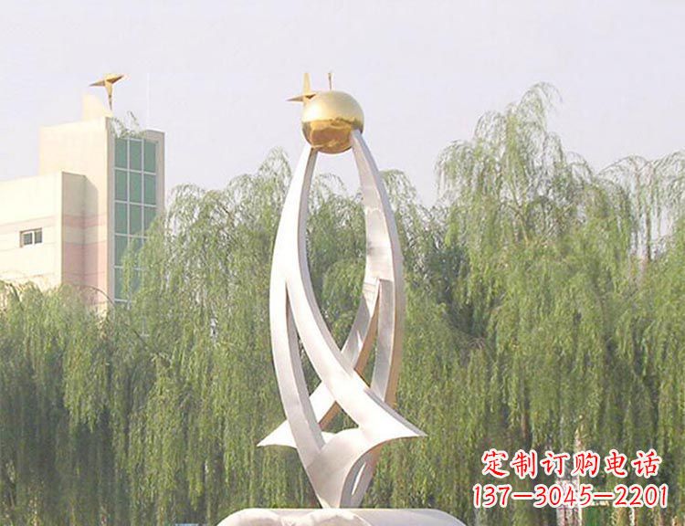 嘉兴园林不锈钢创意书籍雕塑