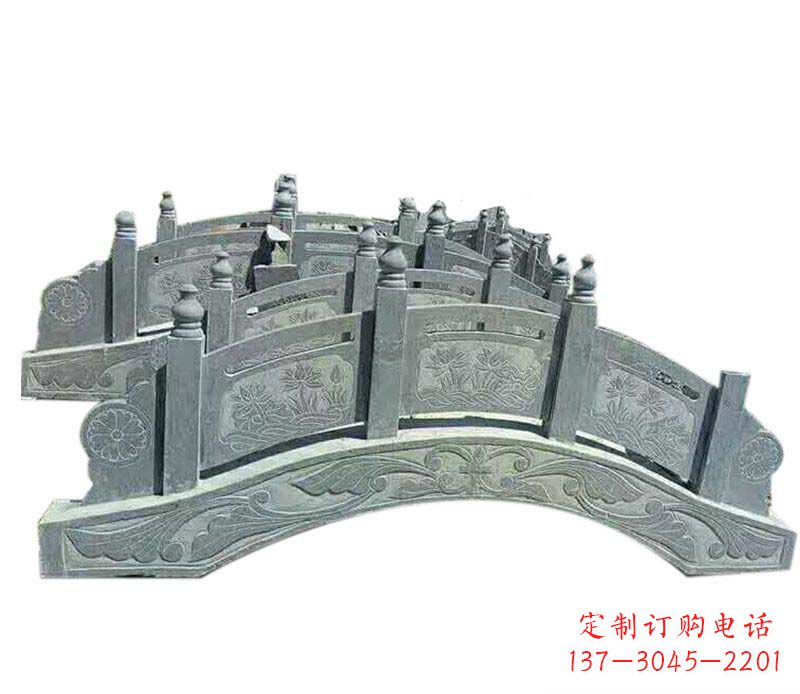 嘉兴园林仿古石栏板景观石雕_2