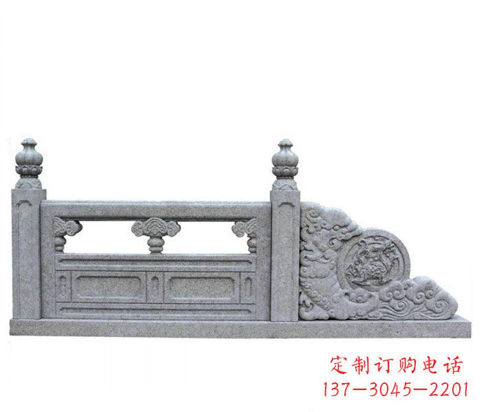 嘉兴园林景观大理石栏板雕塑 (2)