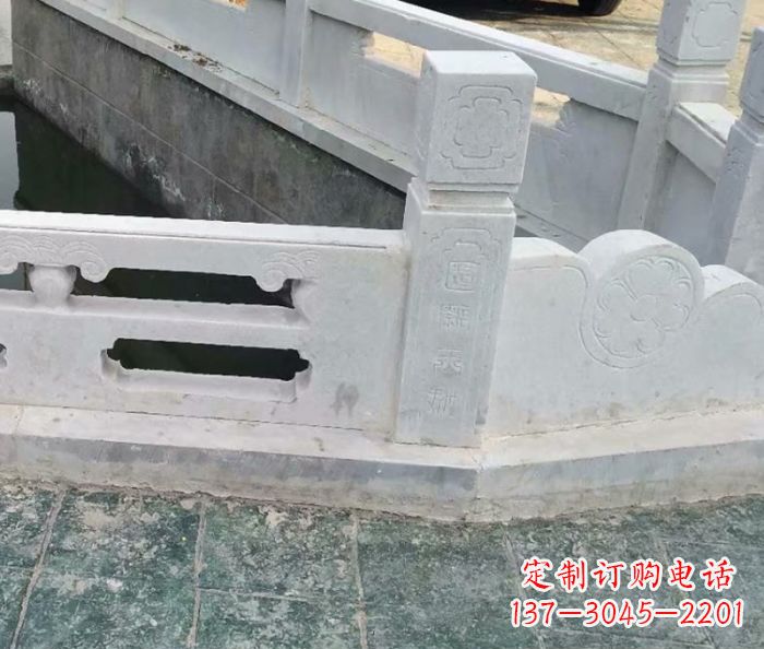 嘉兴园林景观大理石栏板雕塑 (7)