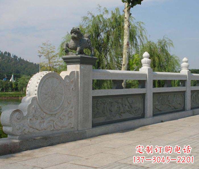 嘉兴园林景观大理石栏板雕塑