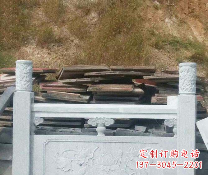嘉兴园林景观大理石栏板石雕