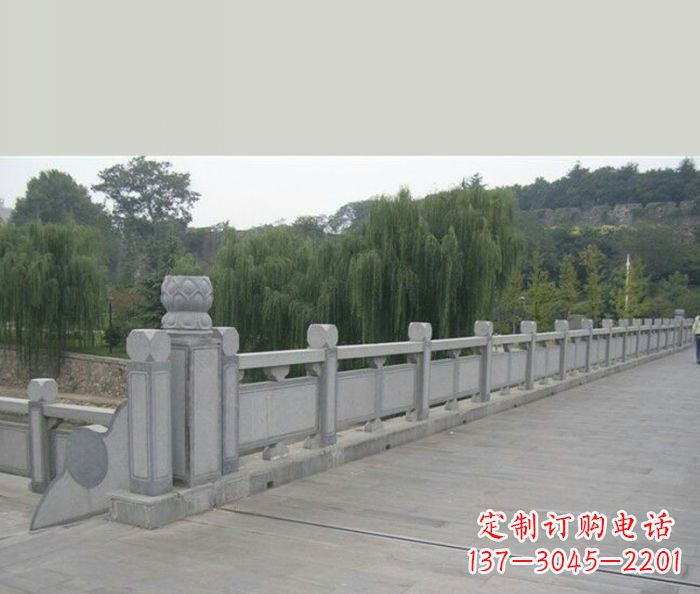 嘉兴园林景观大理石栏杆石雕 (4)
