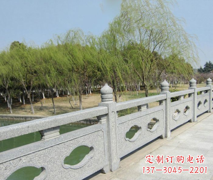 嘉兴园林景观真山桥石雕栏板