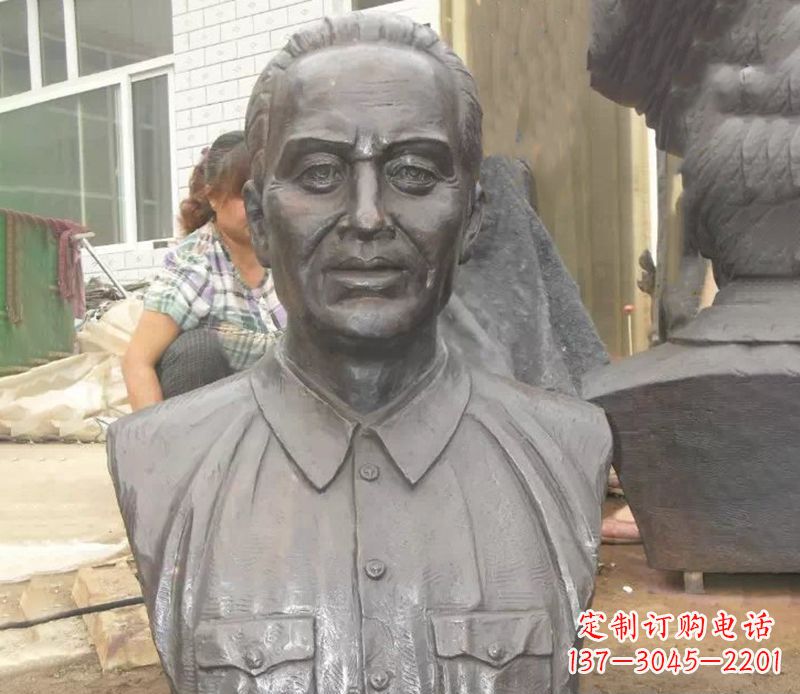 嘉兴中国名人人物胸像铜雕