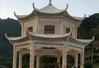 嘉兴园林石雕凉亭